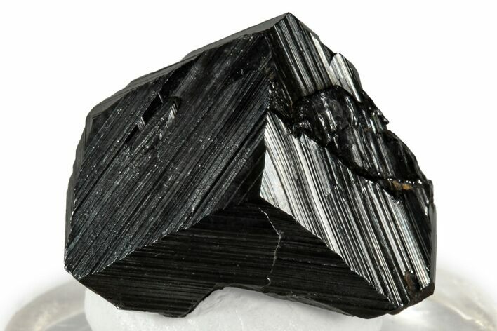 Striated Octahedral Magnetite Crystal - Utah #333970